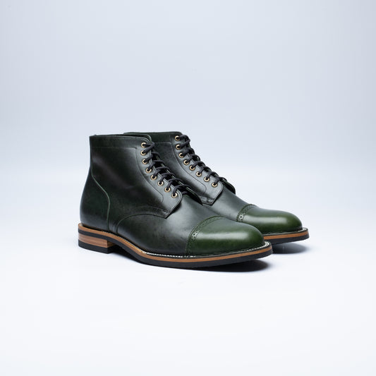 The Larry Lace-up Boot | Green